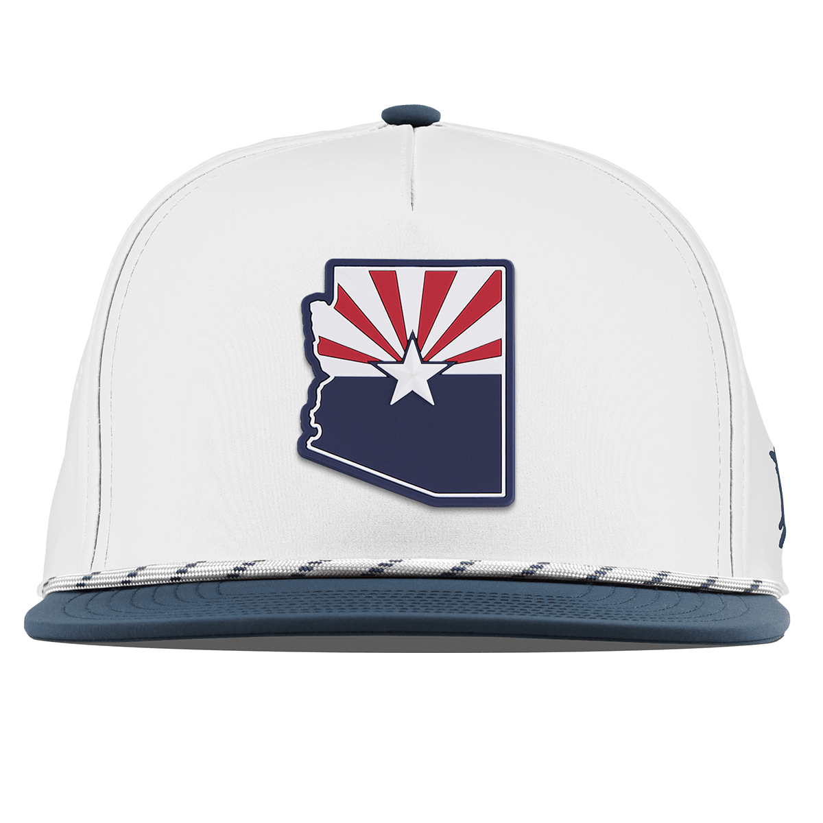 Arizona Patriot Series Flat 5 Panel Rope White/Orion
