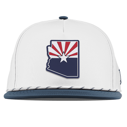 Arizona Patriot Series Flat 5 Panel Rope White/Orion