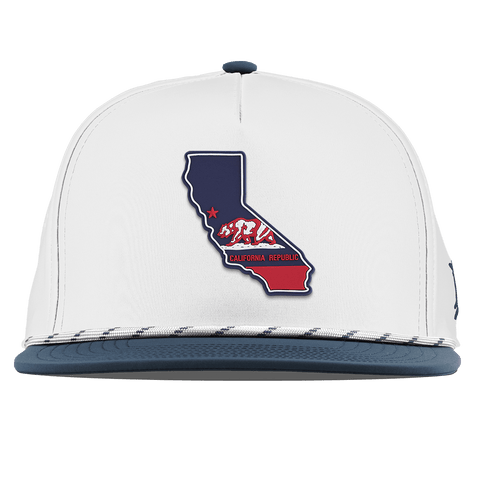 California Patriot Series Flat 5 Panel Rope White/Orion
