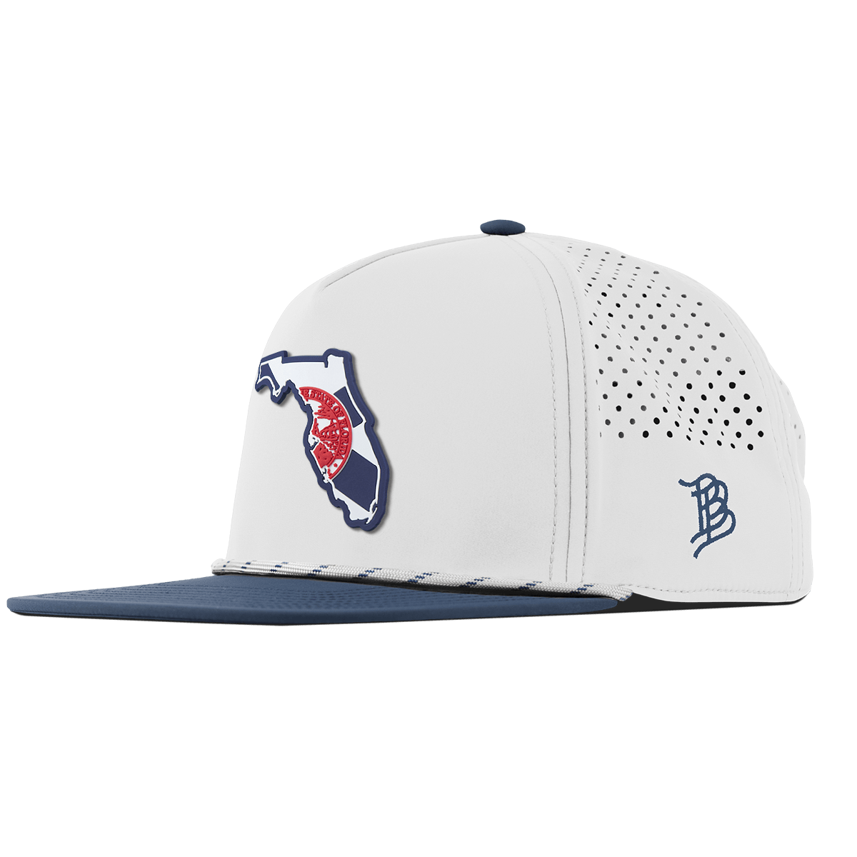 Florida Patriot Series Flat 5 Panel Rope White/Orion