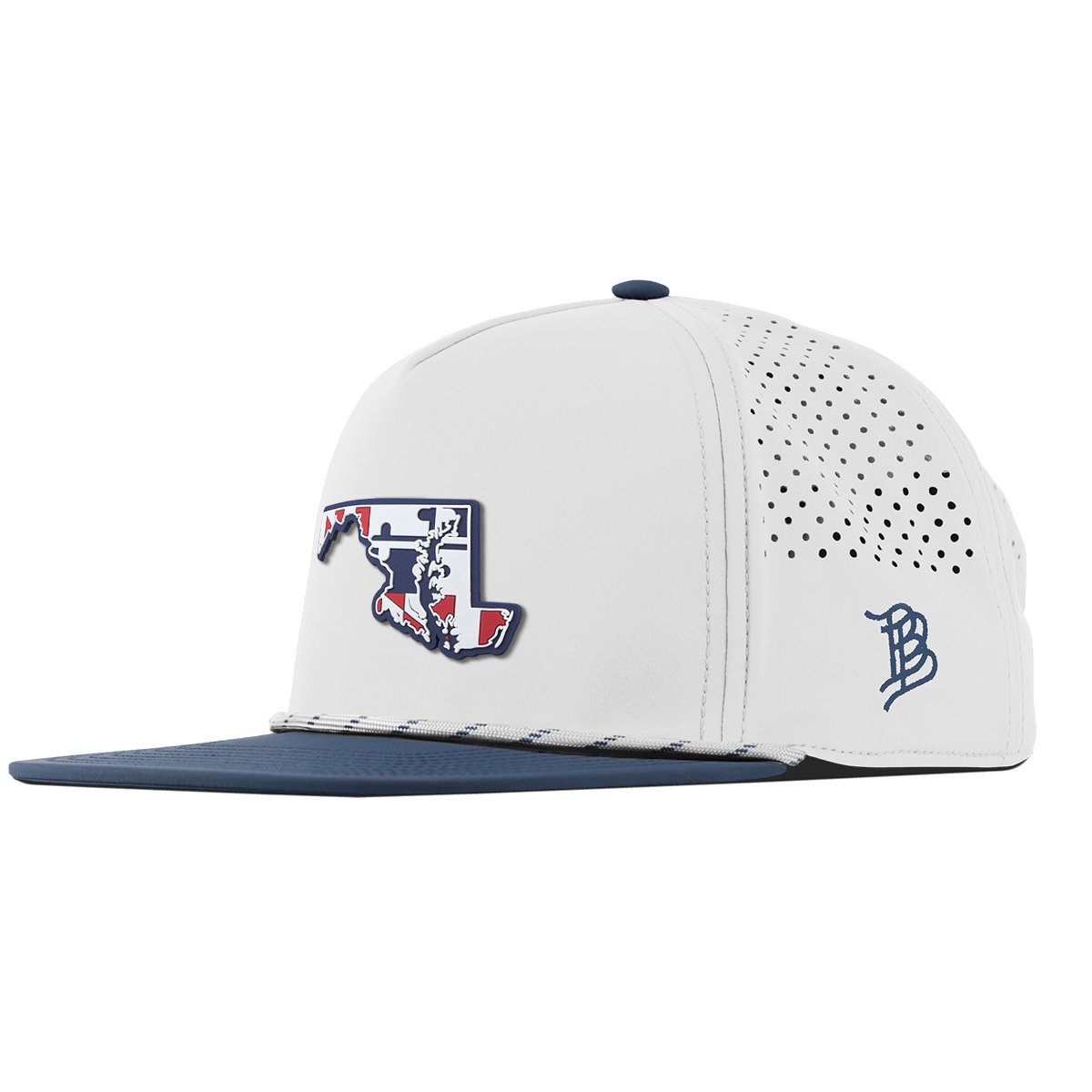 Maryland Patriot Series Flat 5 Panel Rope White/Orion