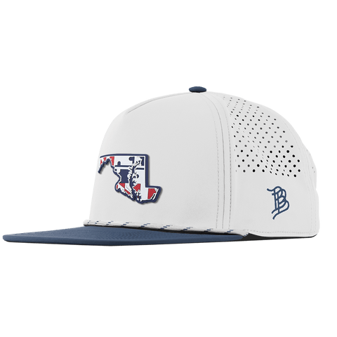 Maryland Patriot Series Flat 5 Panel Rope White/Orion