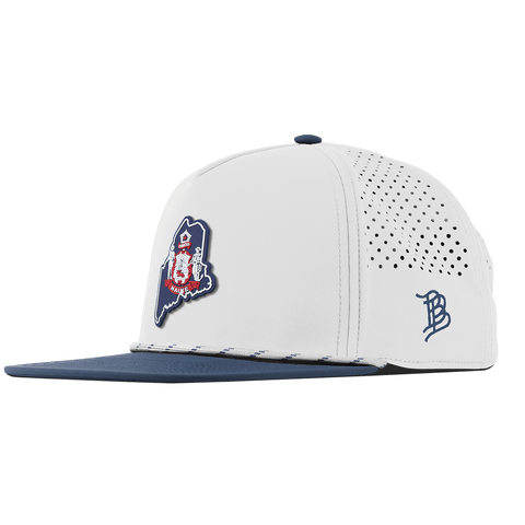 Maine Patriot Series Flat 5 Panel Rope White/Orion