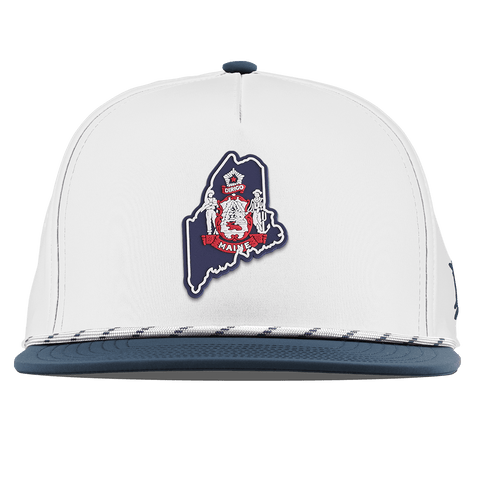 Maine Patriot Series Flat 5 Panel Rope White/Orion