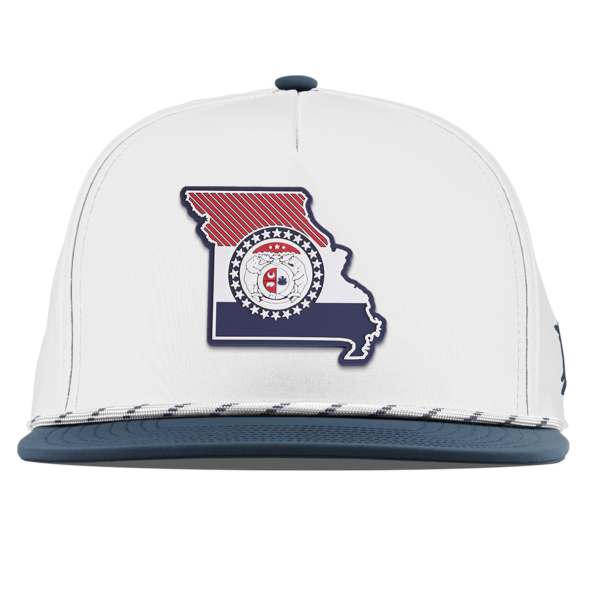 Missouri Patriot Series Flat 5 Panel Rope White/Orion