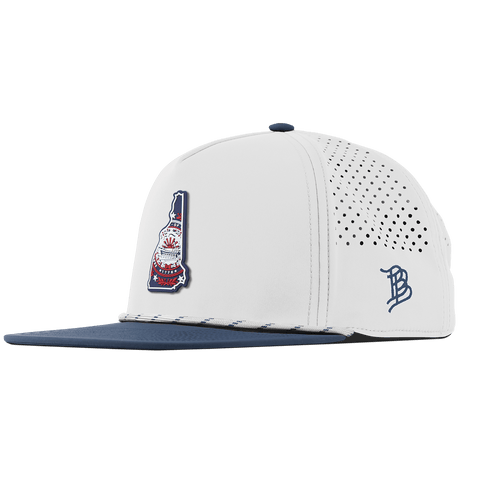 New Hampshire Patriot Series Flat 5 Panel Rope White/Orion