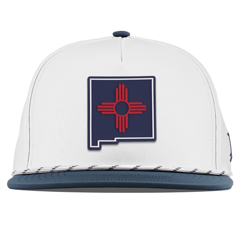 New Mexico Patriot Series Flat 5 Panel Rope White/Orion