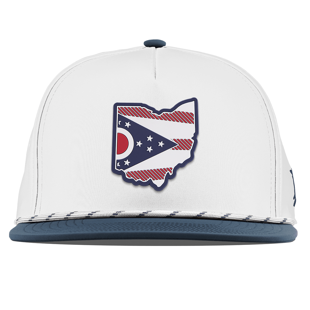 Ohio Patriot Series Flat 5 Panel Rope White/Orion