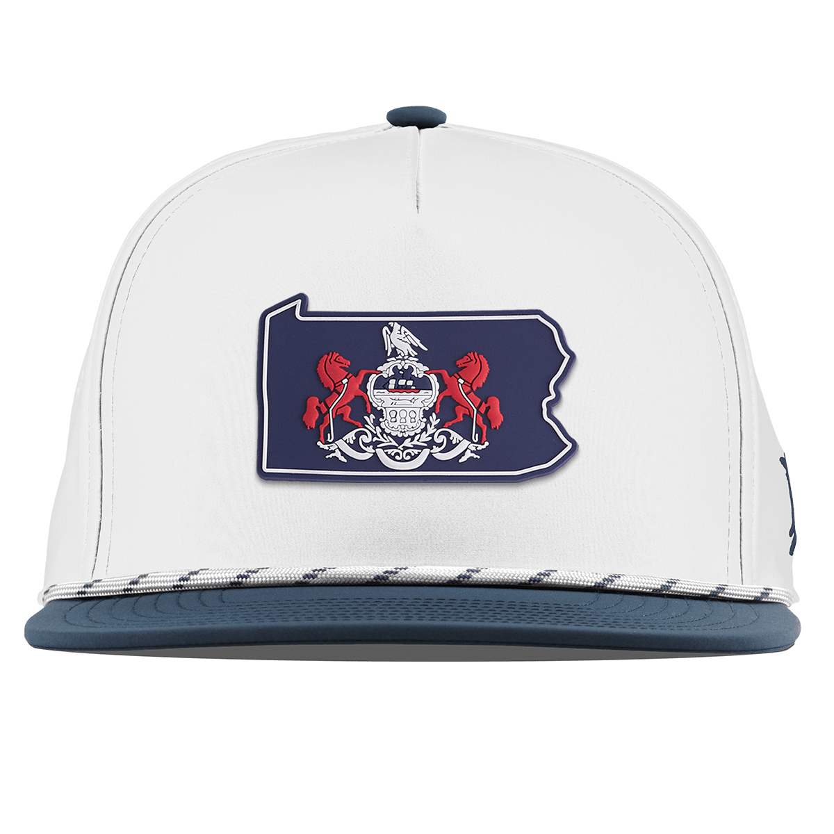 Pennsylvania Patriot Series Flat 5 Panel Rope White/Orion