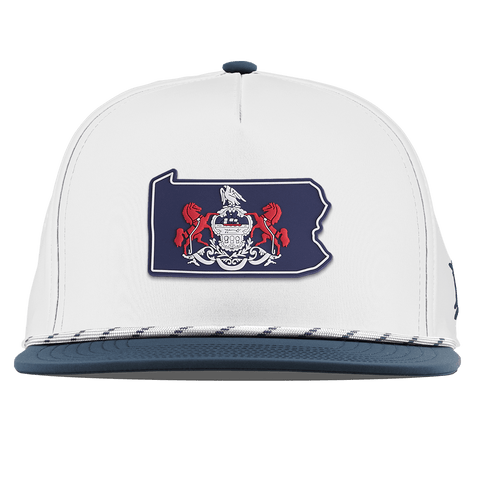 Pennsylvania Patriot Series Flat 5 Panel Rope White/Orion