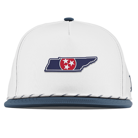 Tennessee Patriot Series Flat 5 Panel Rope White/Orion