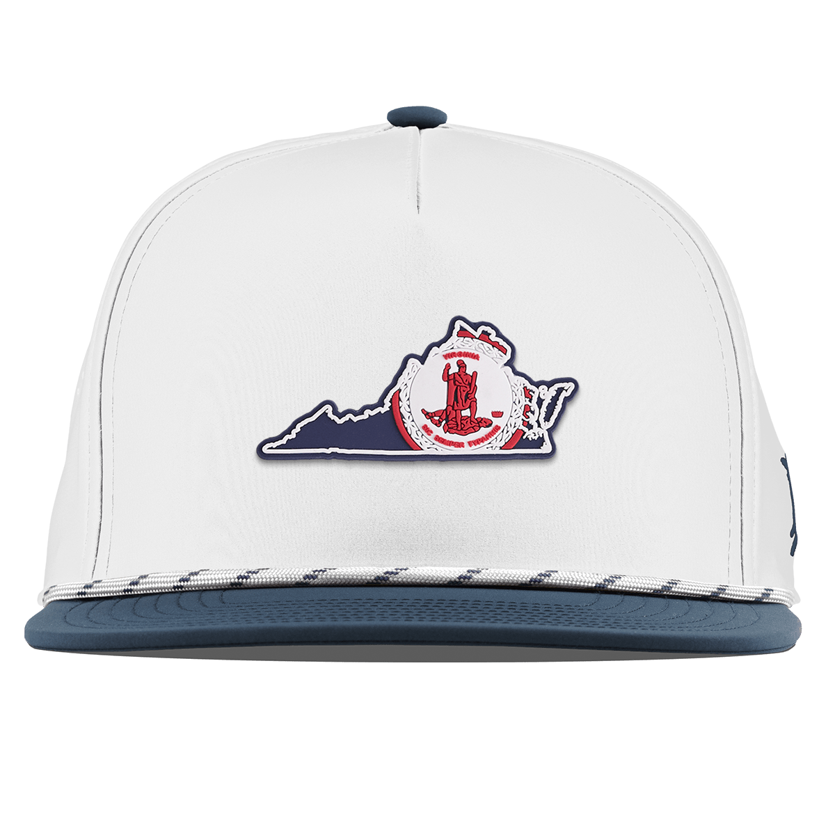 Virginia Patriot Series Flat 5 Panel Rope White/Orion