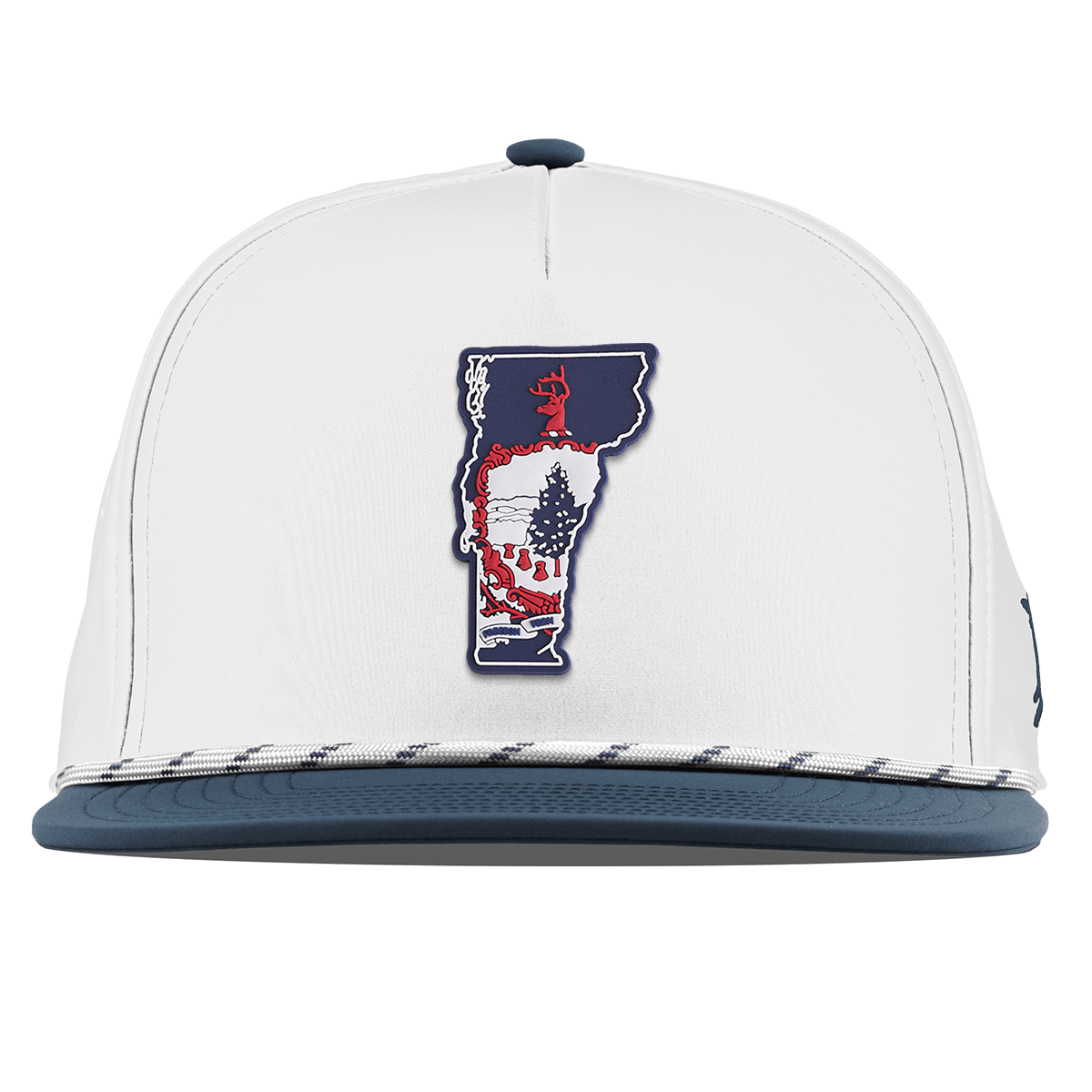 Vermont Patriot Series Flat 5 Panel Rope White/Orion
