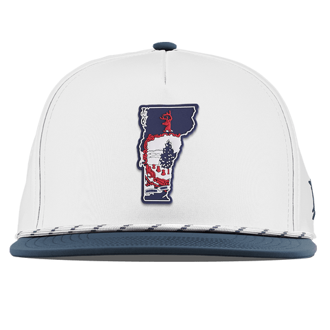 Vermont Patriot Series Flat 5 Panel Rope White/Orion