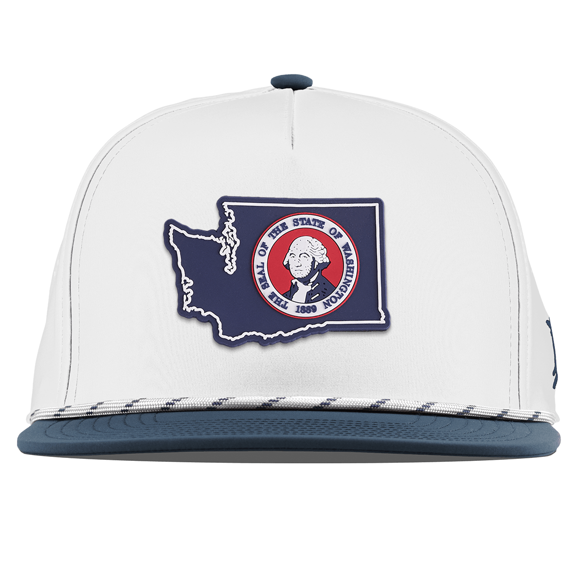 Washington Patriot Series Flat 5 Panel Rope White/Orion