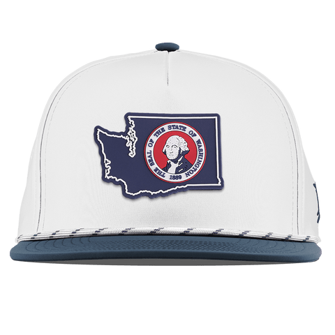 Washington Patriot Series Flat 5 Panel Rope White/Orion