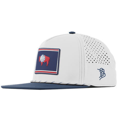 Wyoming Patriot Series Flat 5 Panel Rope White/Orion