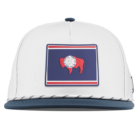Wyoming Patriot Series Flat 5 Panel Rope White/Orion