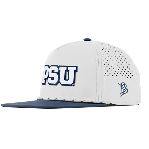 Pennsylvania State University "Penn State Block" Flat 5 Panel Rope White/Orion