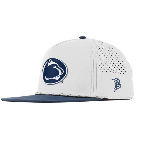 Pennsylvania State University "Penn State Team Logo" Flat 5 Panel Rope White/Orion