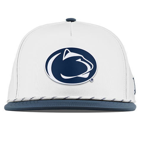 Pennsylvania State University "Penn State Team Logo" Flat 5 Panel Rope White/Orion
