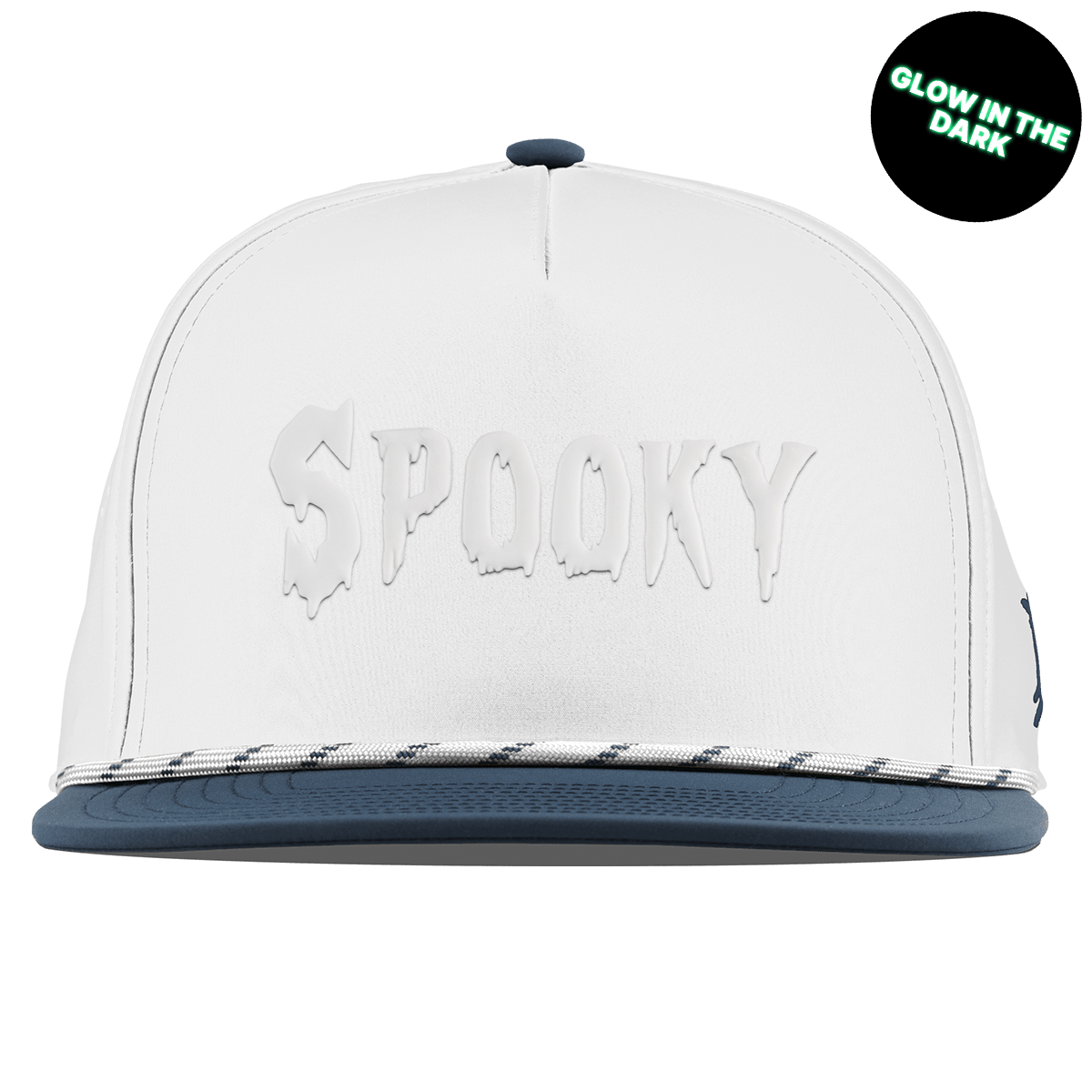 Spooky Glow Flat 5 Panel Rope White/Orion