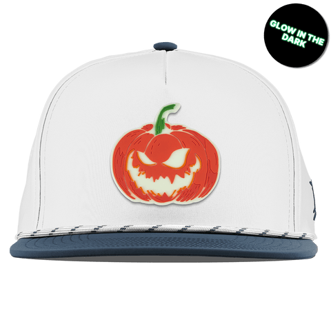 Jack-O-Lantern Glow Flat 5 Panel Rope White/Orion