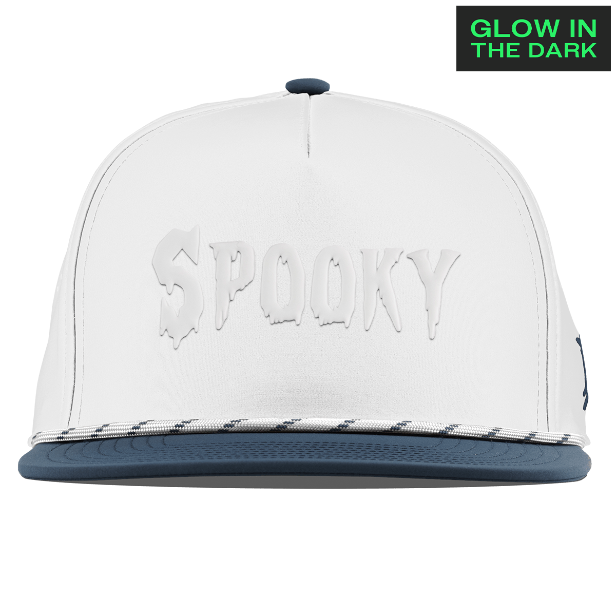 Spooky Glow Flat 5 Panel Rope White/Orion