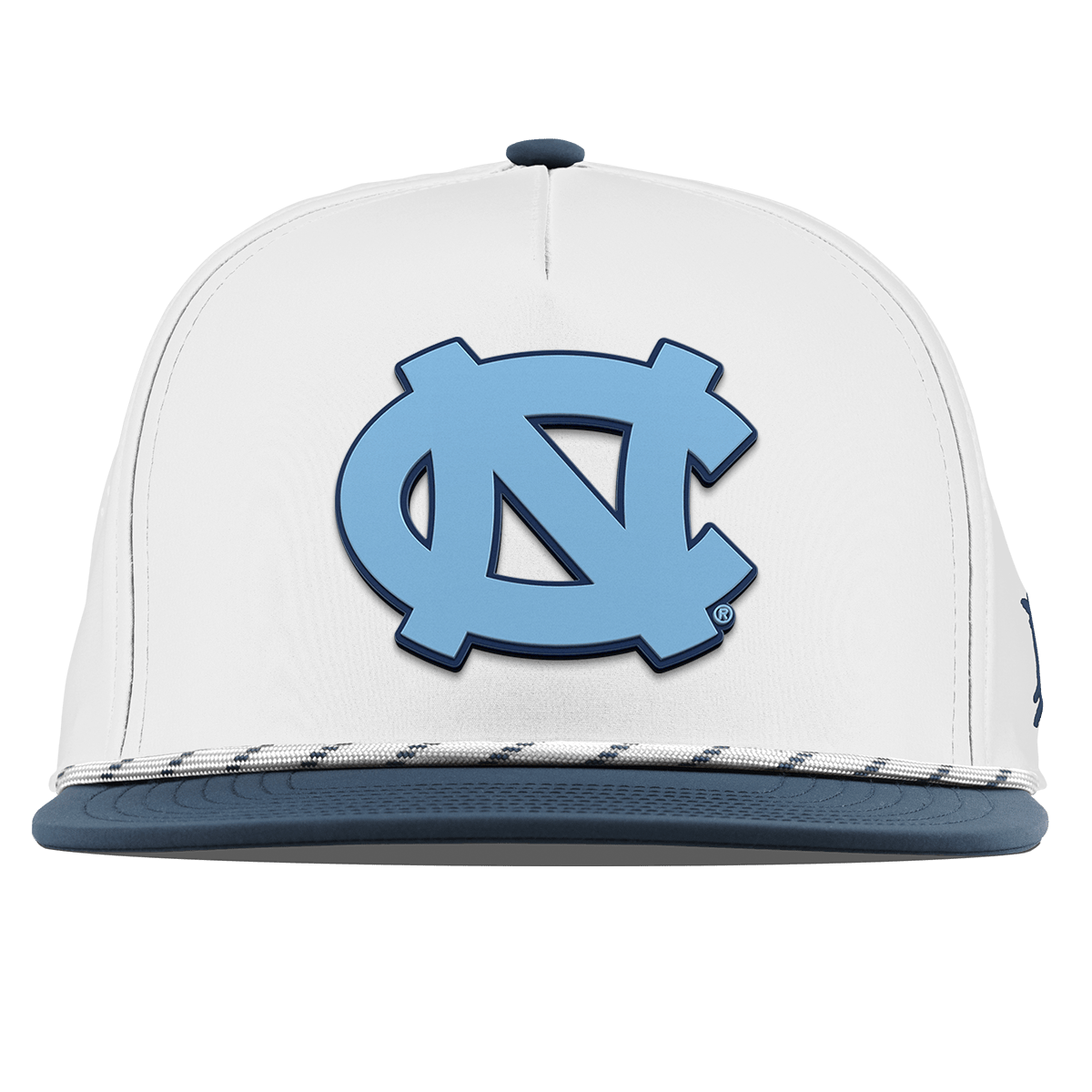 University of North Carolina "UNC Team Logo Carolina Blue" Flat 5 Panel Rope White/Orion