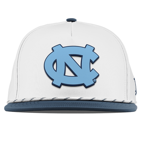 University of North Carolina "UNC Team Logo Carolina Blue" Flat 5 Panel Rope White/Orion