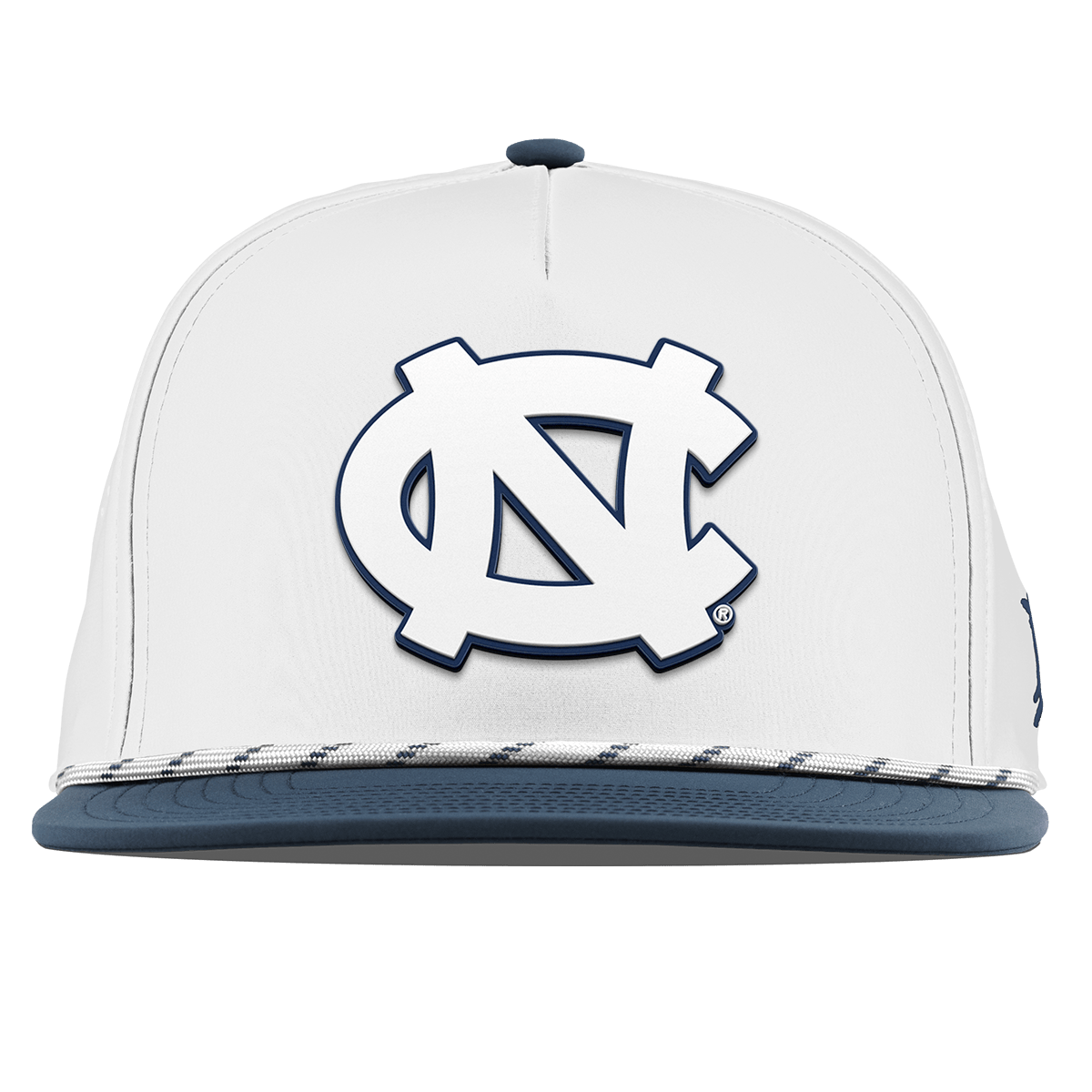 University of North Carolina "UNC Team Logo" Flat 5 Panel Rope White/Orion