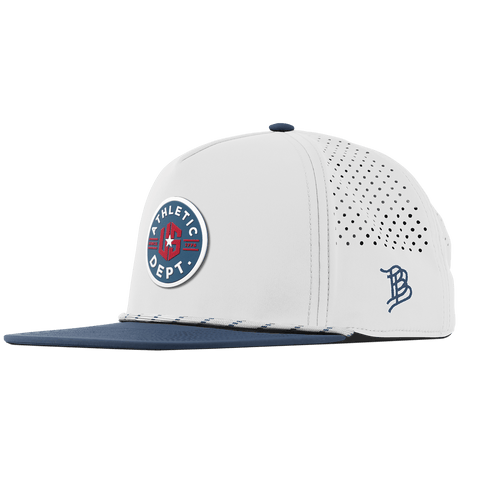 US Athletic Flat 5 Panel Rope White/Orion