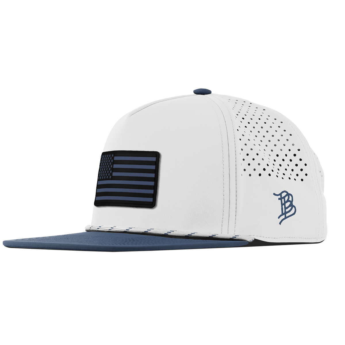 United Old Glory Flat 5 Panel Rope White/Orion