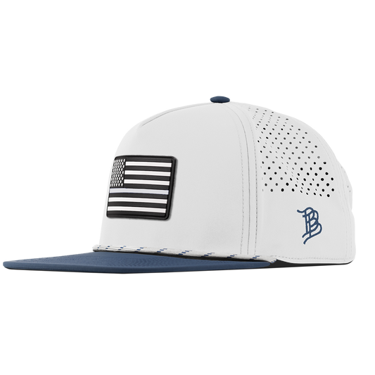 Vintage Old Glory Flat 5 Panel Rope White/Orion