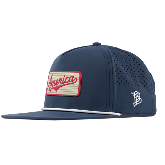 America Badge Flat 5 Panel Rope Orion