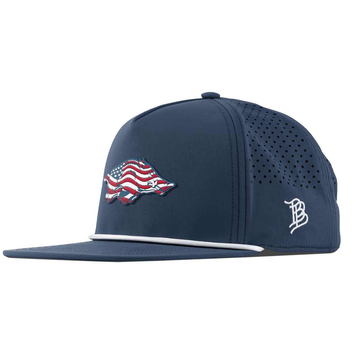 University of Arkansas "Arkansas Stars & Stripes" Flat 5 Panel Rope Orion