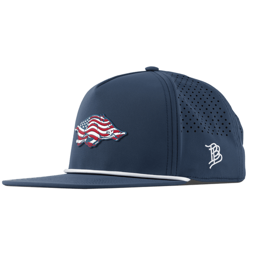 University of Arkansas "Arkansas Stars & Stripes" Flat 5 Panel Rope Orion