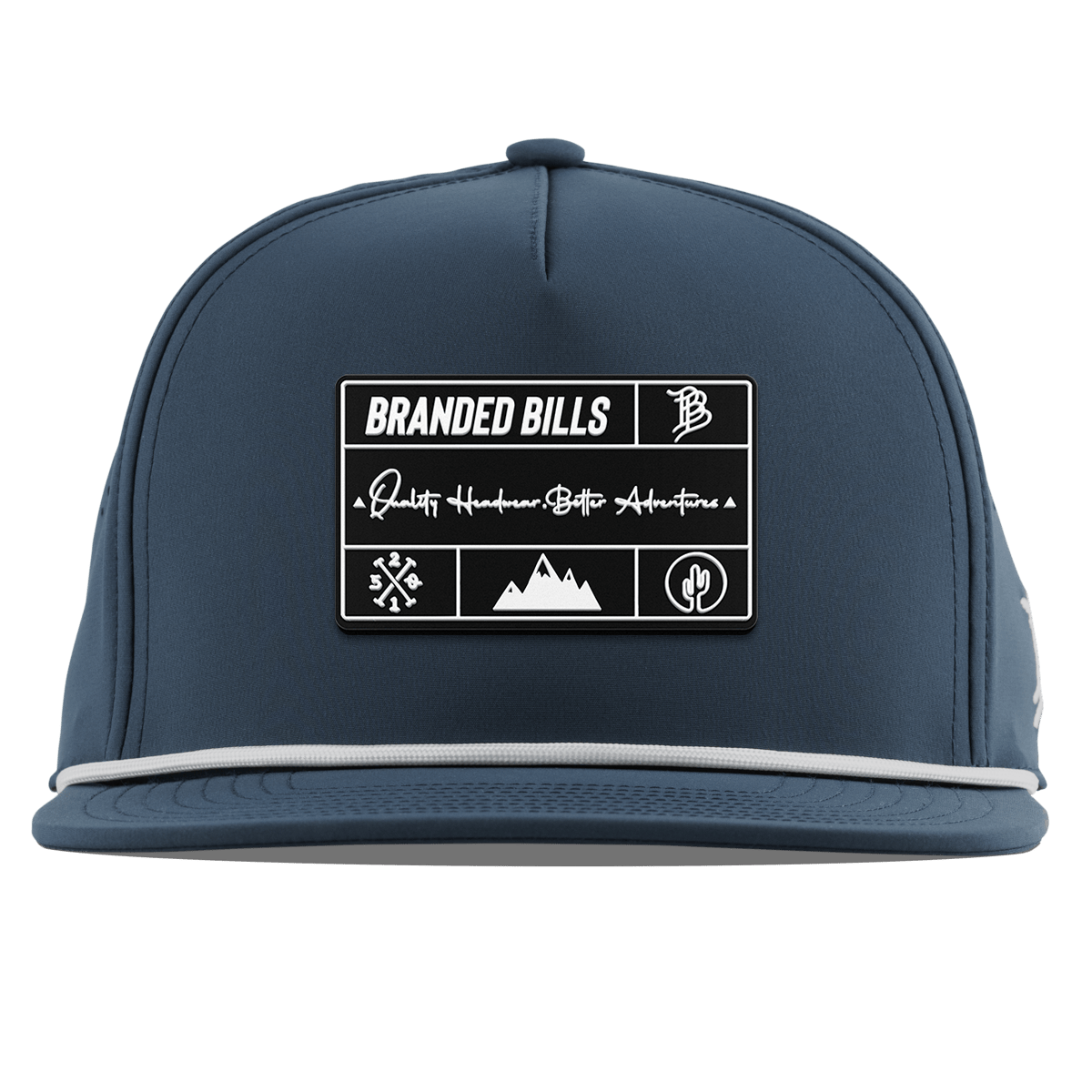 Branded Team Logo PVC Flat 5 Panel Rope Orion