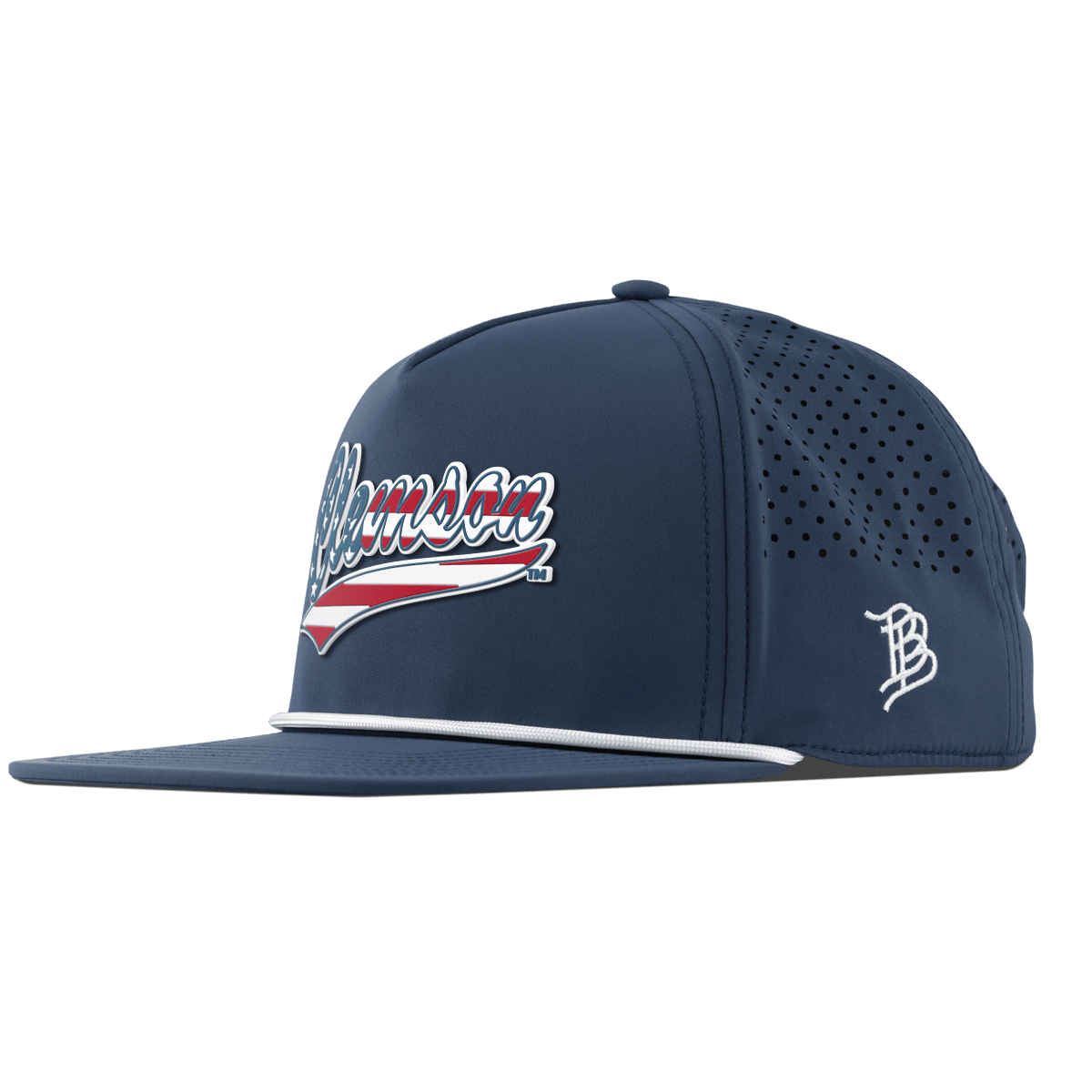 Clemson University "Clemson Stars & Stripes" Flat 5 Panel Rope Orion