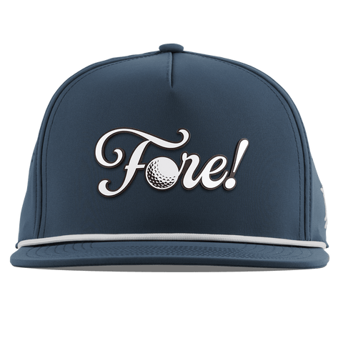 Fore! Script Flat 5 Panel Rope Orion