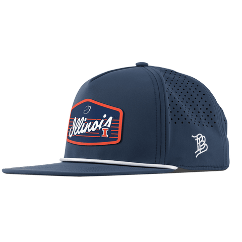 University of Illinois "Illini Football" Flat 5 Panel Rope Orion