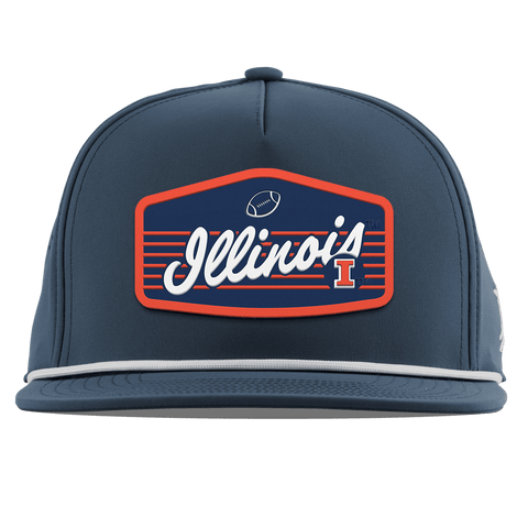 University of Illinois "Illini Football" Flat 5 Panel Rope Orion