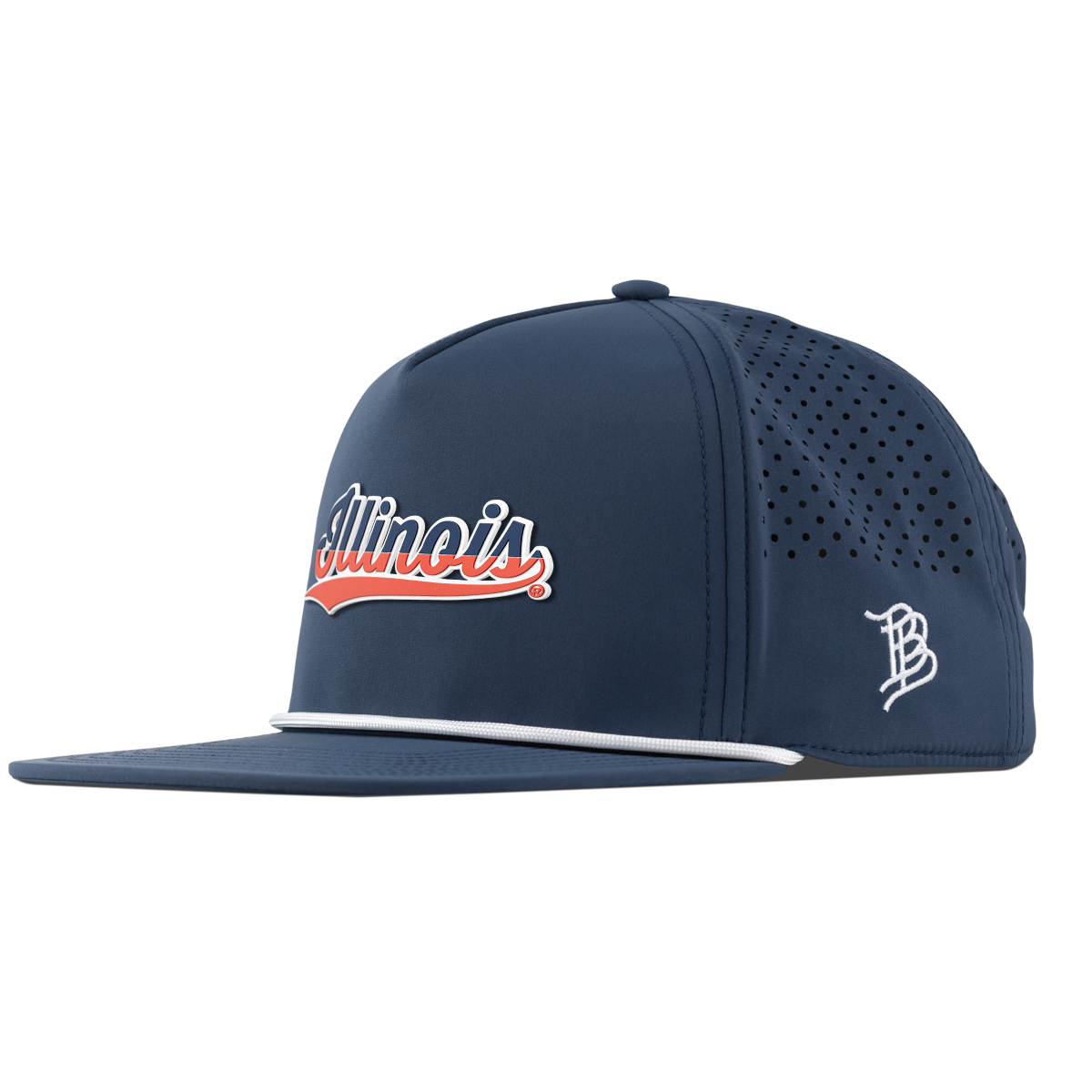 University of Illinois "Illinois Script" Flat 5 Panel Rope Orion