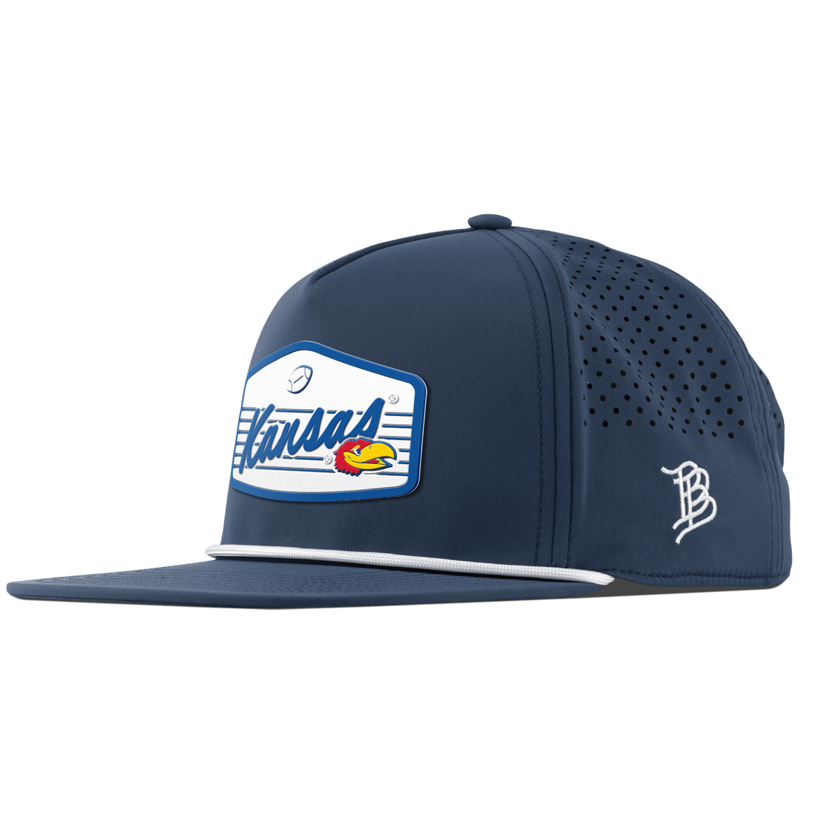 University of Kansas "Jayhawks Football" Flat 5 Panel Rope Orion