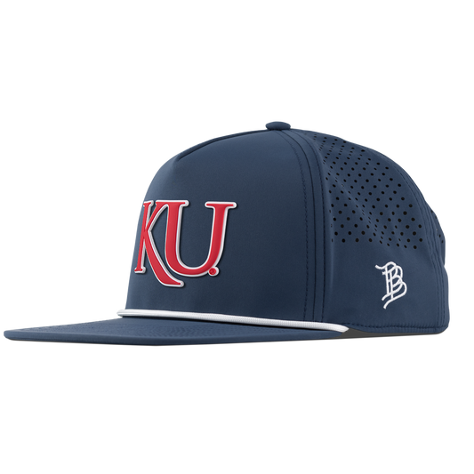 University of Kansas "KU Block" Flat 5 Panel Rope Orion