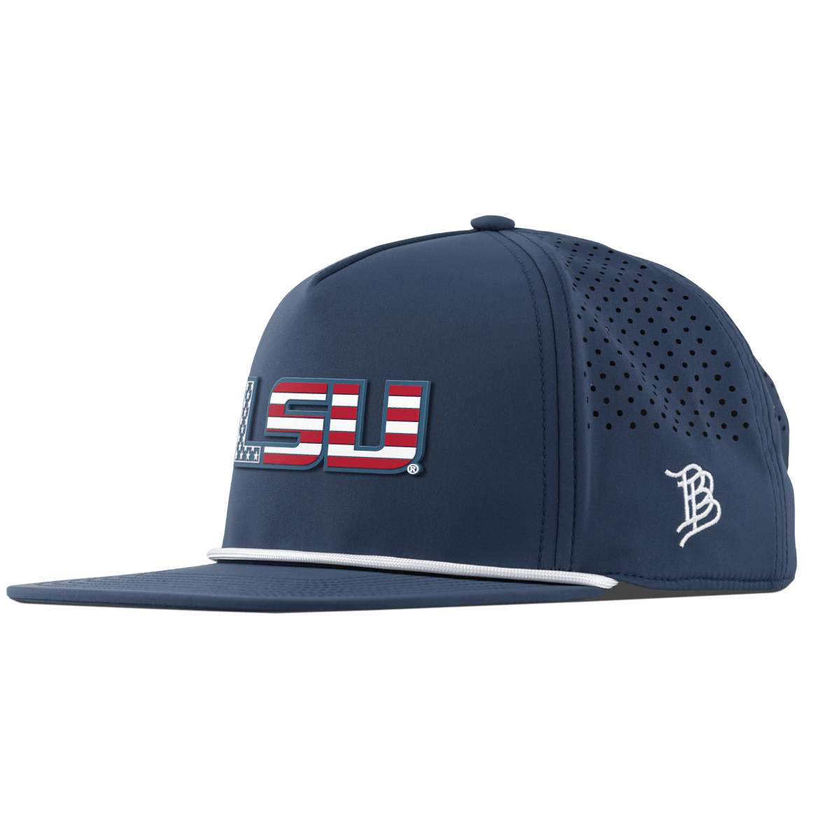 Louisiana State University "LSU Stars & Stripes" Flat 5 Panel Rope Orion