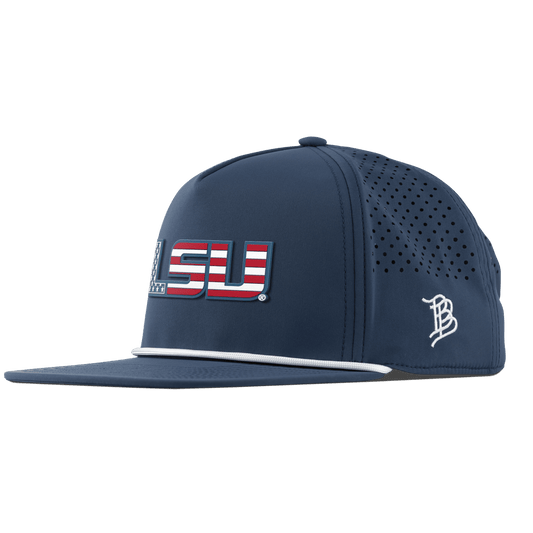 Louisiana State University "LSU Stars & Stripes" Flat 5 Panel Rope Orion