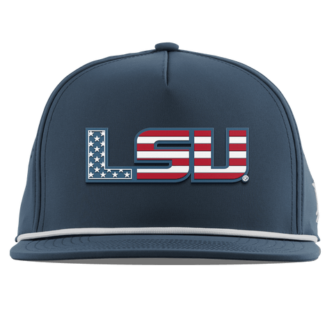 Louisiana State University "LSU Stars & Stripes" Flat 5 Panel Rope Orion