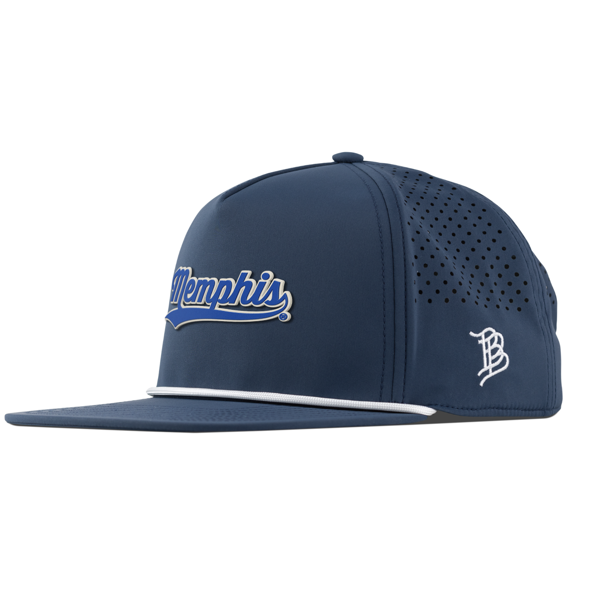 University of Memphis "Memphis Script" Flat 5 Panel Rope Orion