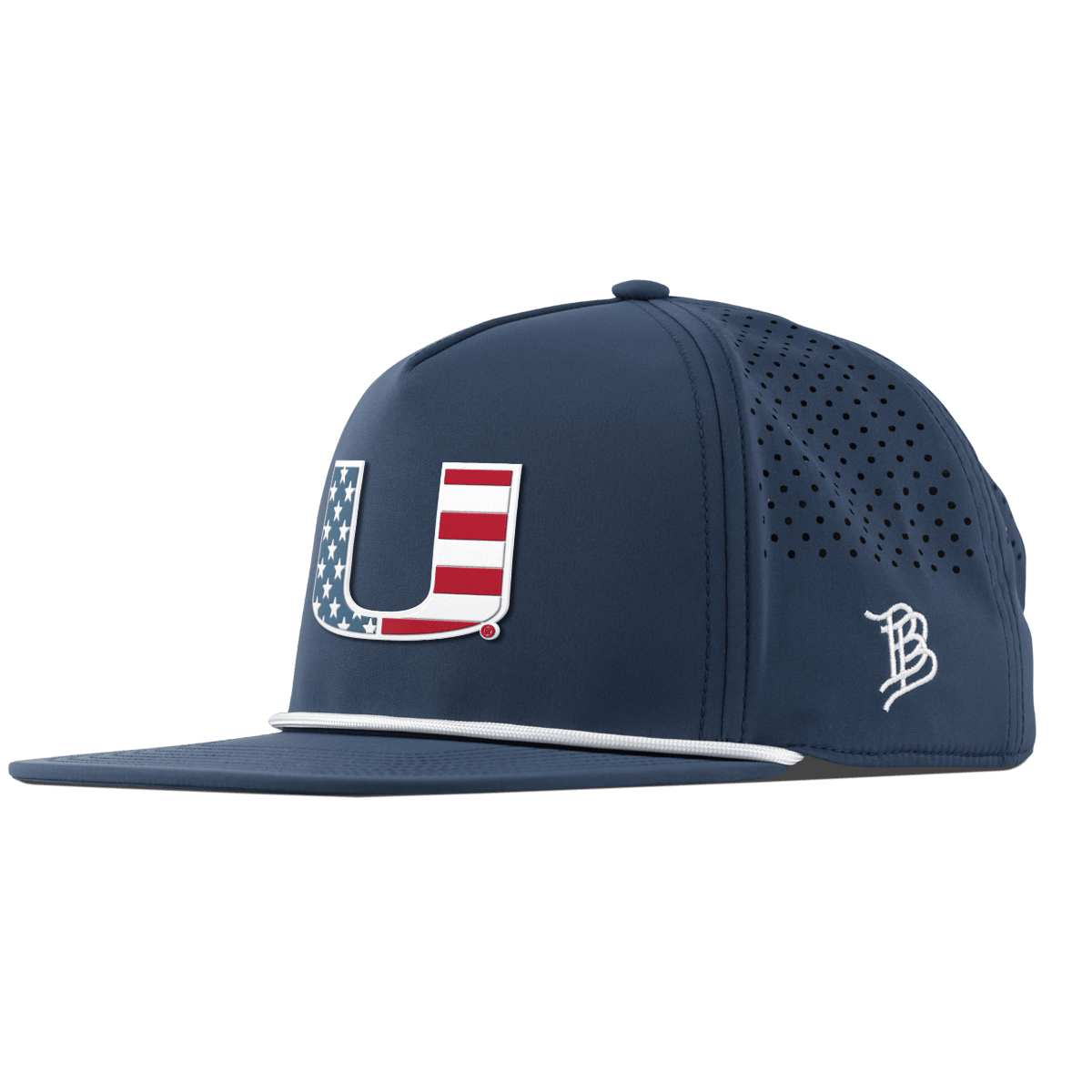 University of Miami "Miami Stars & Stripes" Flat 5 Panel Rope Orion